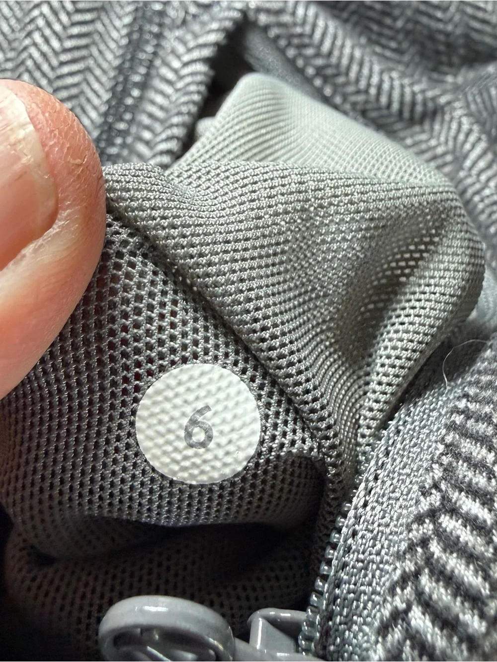 Lululemon Jacket Womens 6 Gray Daily Practice Hooded Full Zip Flecked Athletic